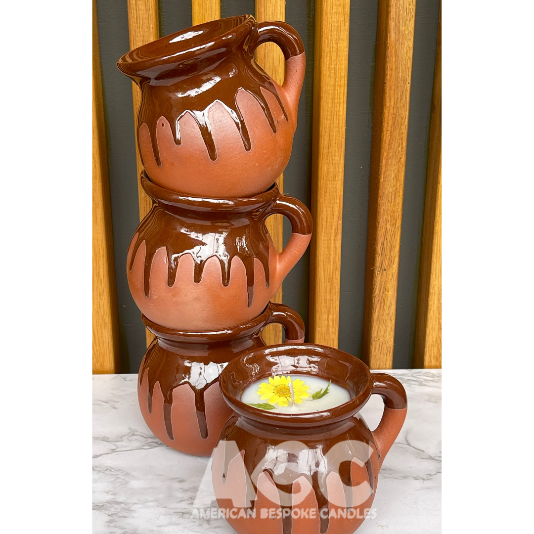 Tacita Cafetera with “flowers” Candle