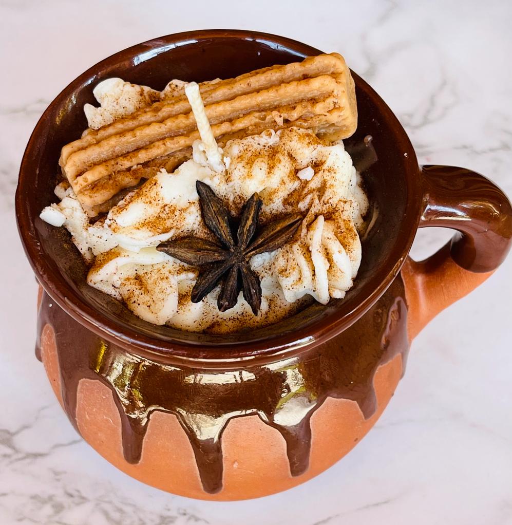 Tazita “clásica”crema con churro!