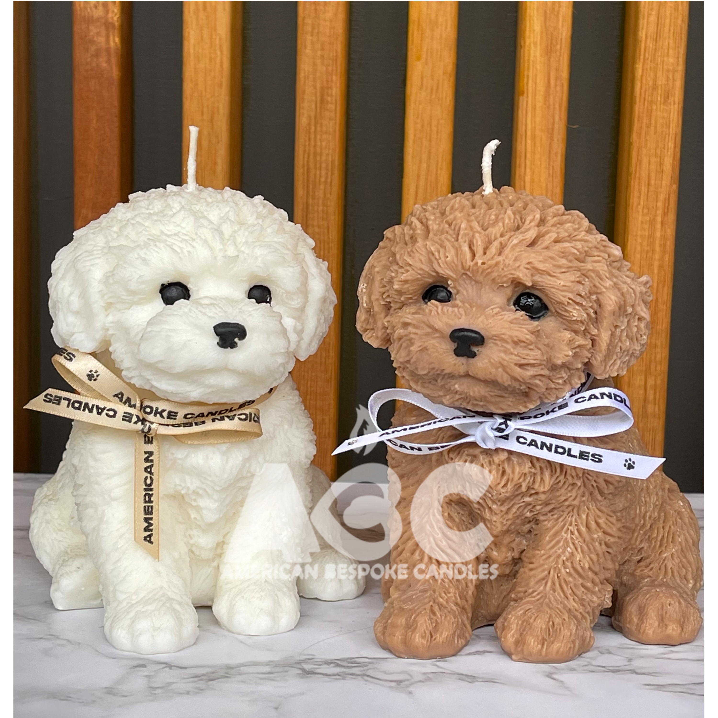 Ymar Candles - French poodle mini toy disponibles color