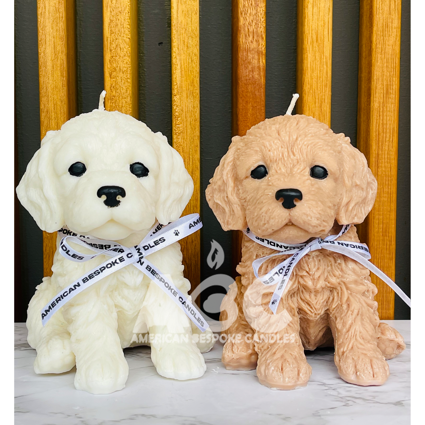 Doodle - Golden - Labradoodle Candle