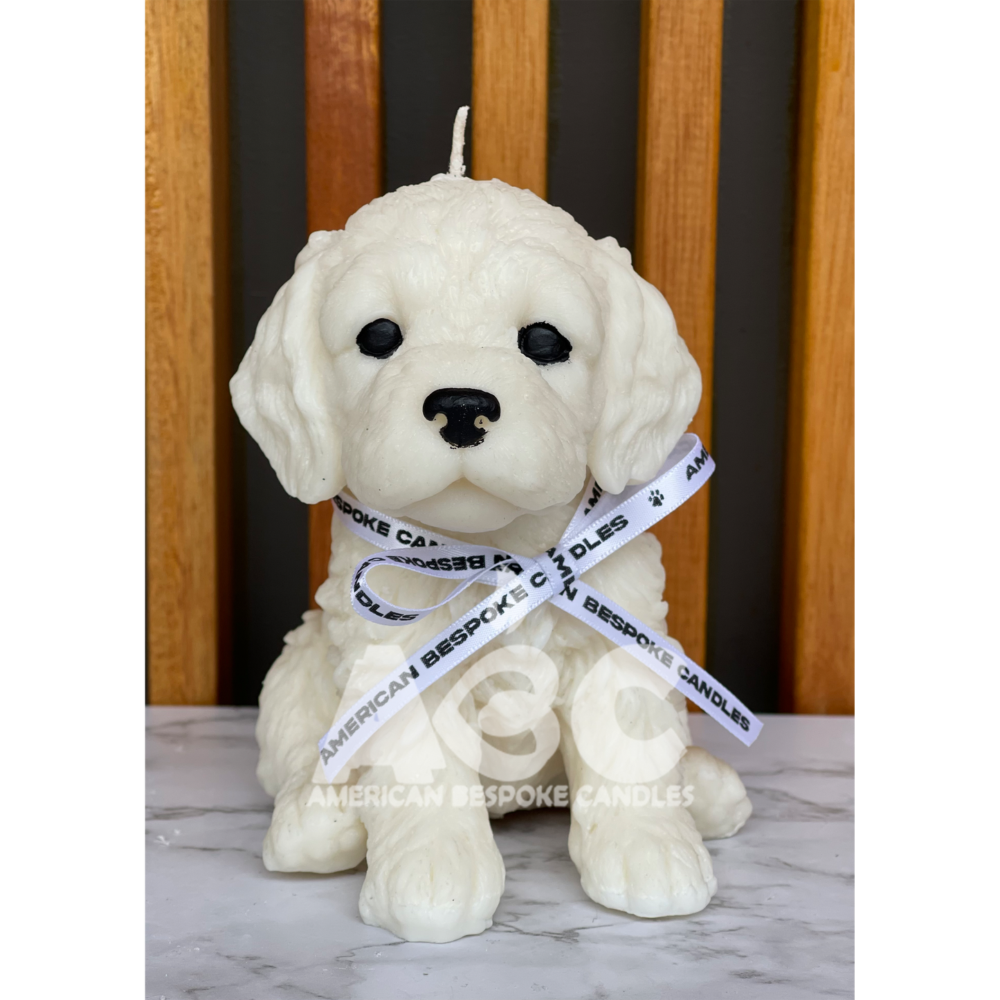 Doodle - Golden - Labradoodle Candle