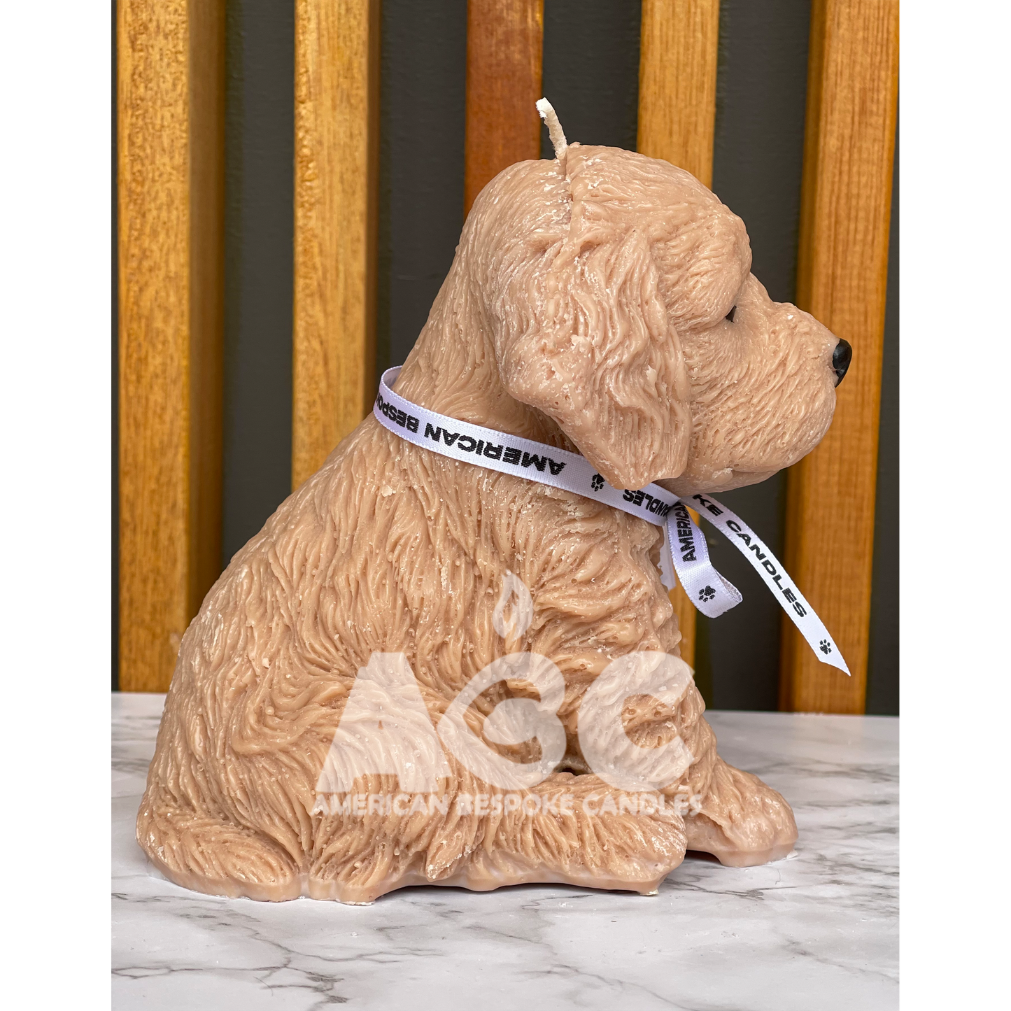 Doodle - Golden - Labradoodle Candle