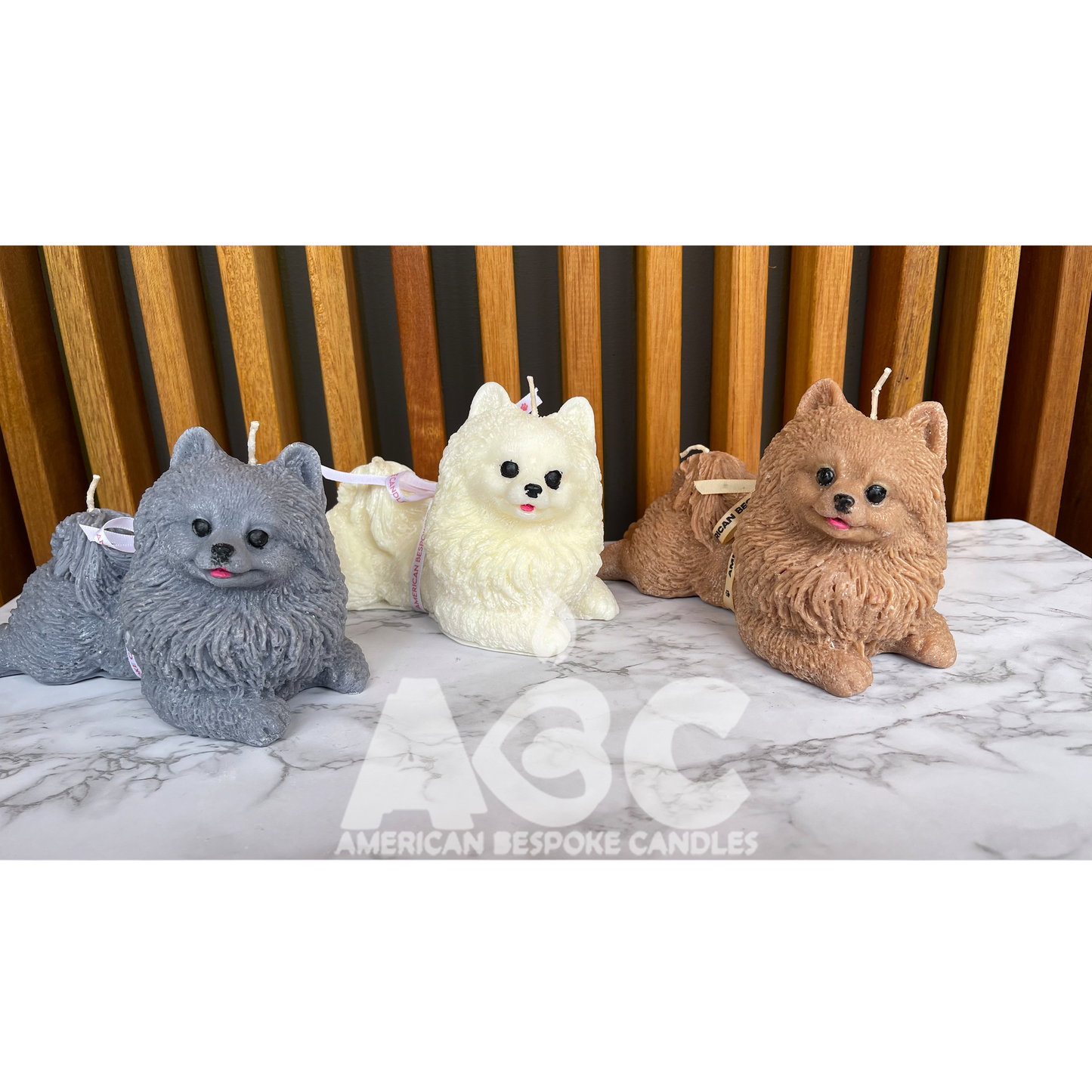 Pomeranian Candle