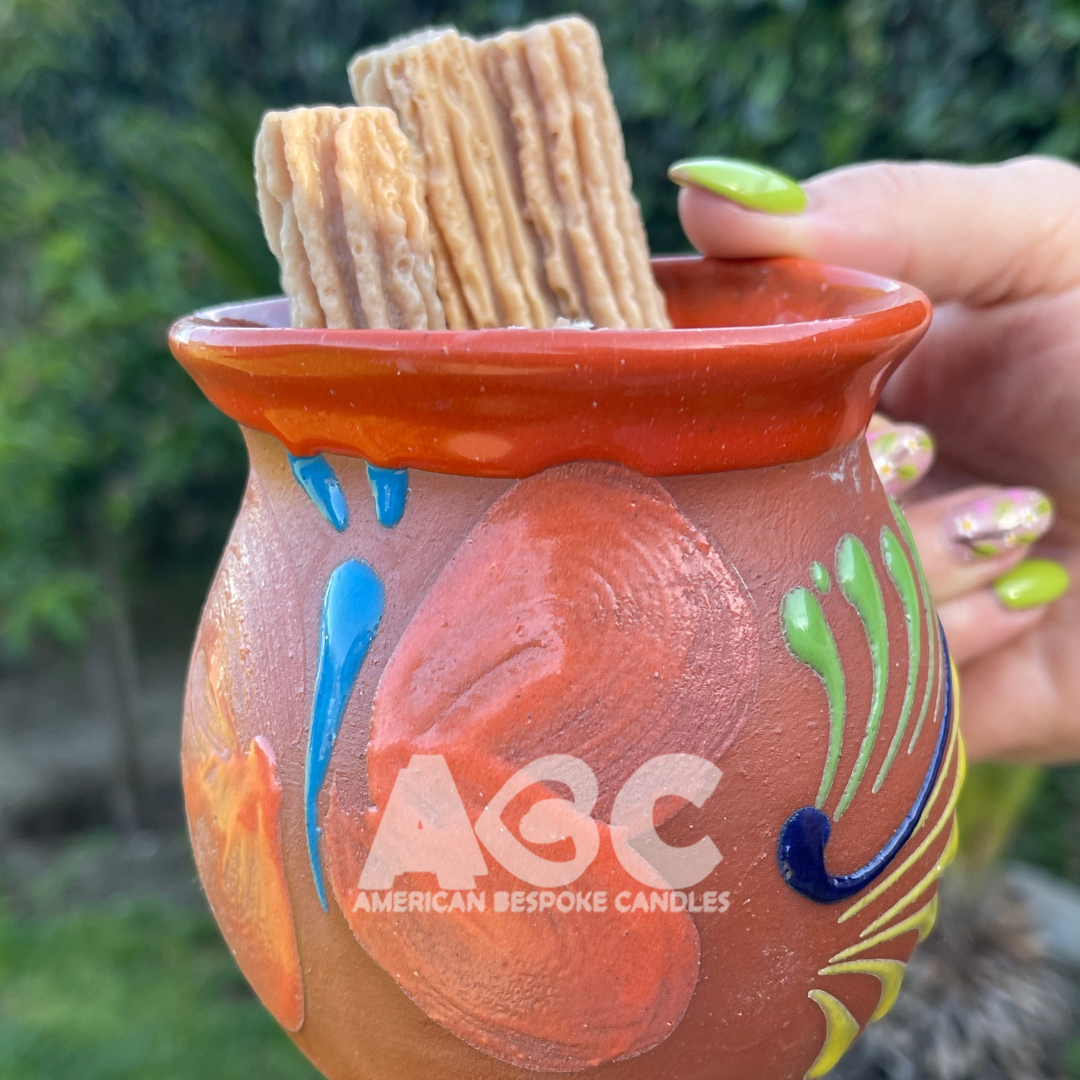 Tacita Naranja con Churros