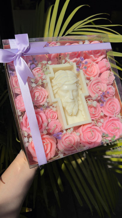 Cristo con rosas 🌹 ⛪️