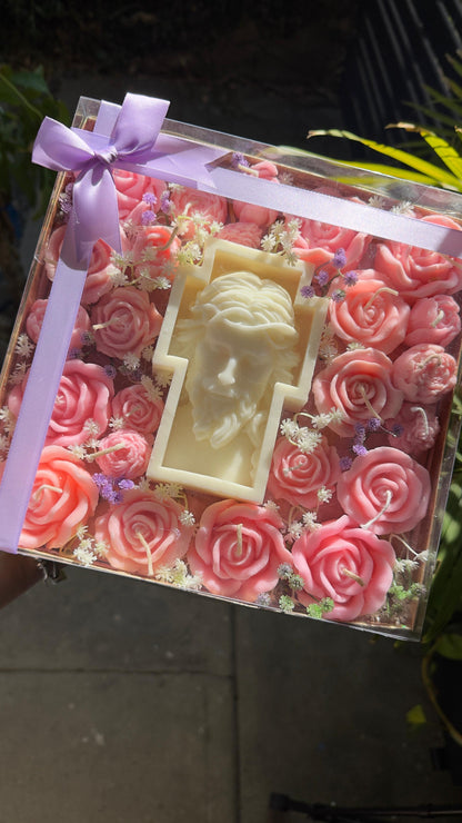 Cristo con rosas 🌹 ⛪️