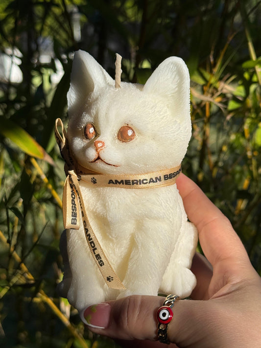 Cat Candle