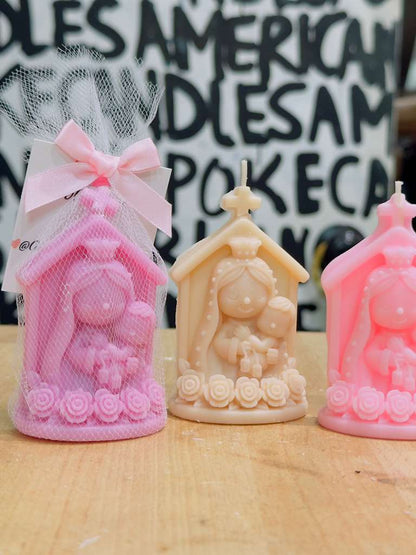 Mini virgencita con niño Dios 💫