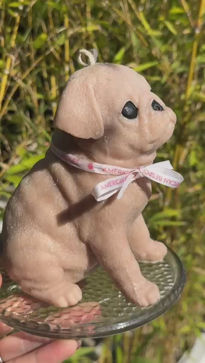 PUG Dog Candle