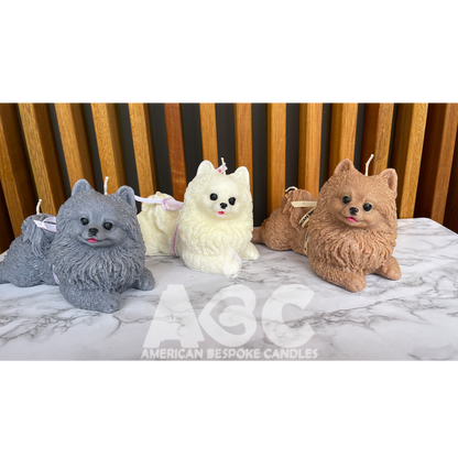 Pomeranian Candle